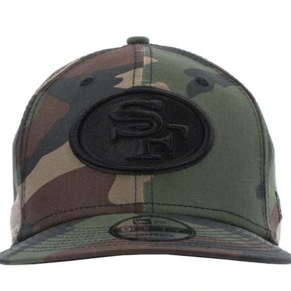 New Era San Francisco 49ers Camo 9FIFTY Snapback Hat Cap - Picture 1 of 5